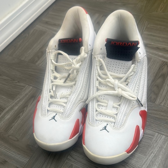 Nike Air Jordan 14 “White and Red” - Picture 1 of 2